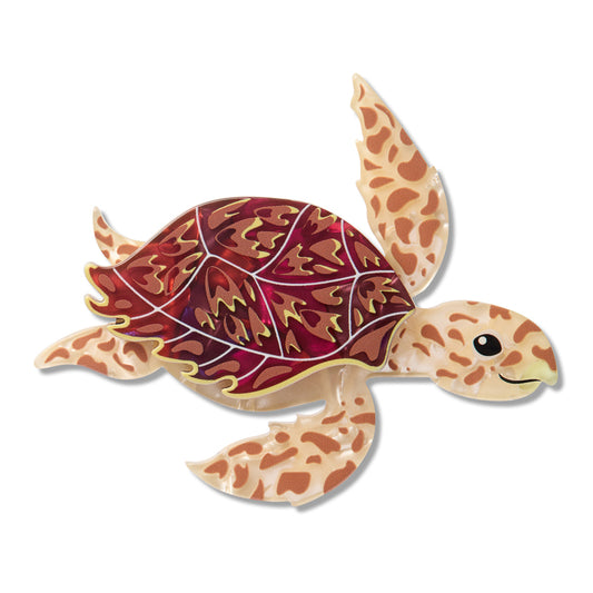 Erstwilder - Brooch Hawksbill Turtle