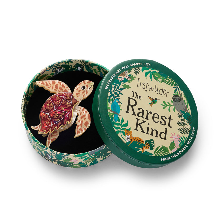 Erstwilder - Brooch Hawksbill Turtle