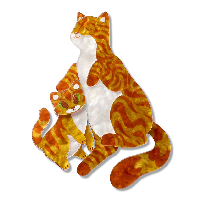 Erstwilder - Brooch Pair Purrfect Harmony