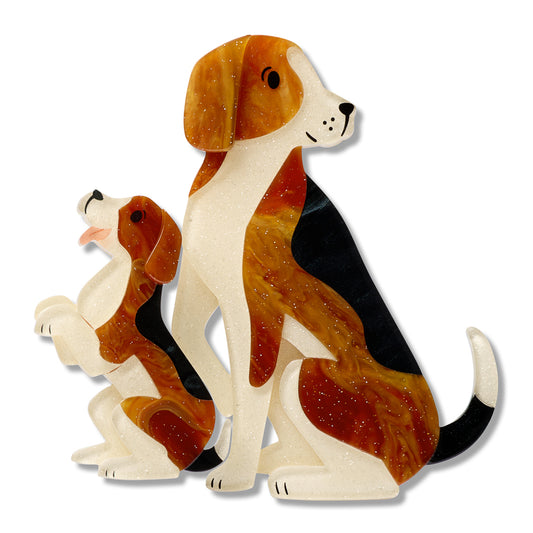 Erstwilder - Brooch Pair Paw by Paw