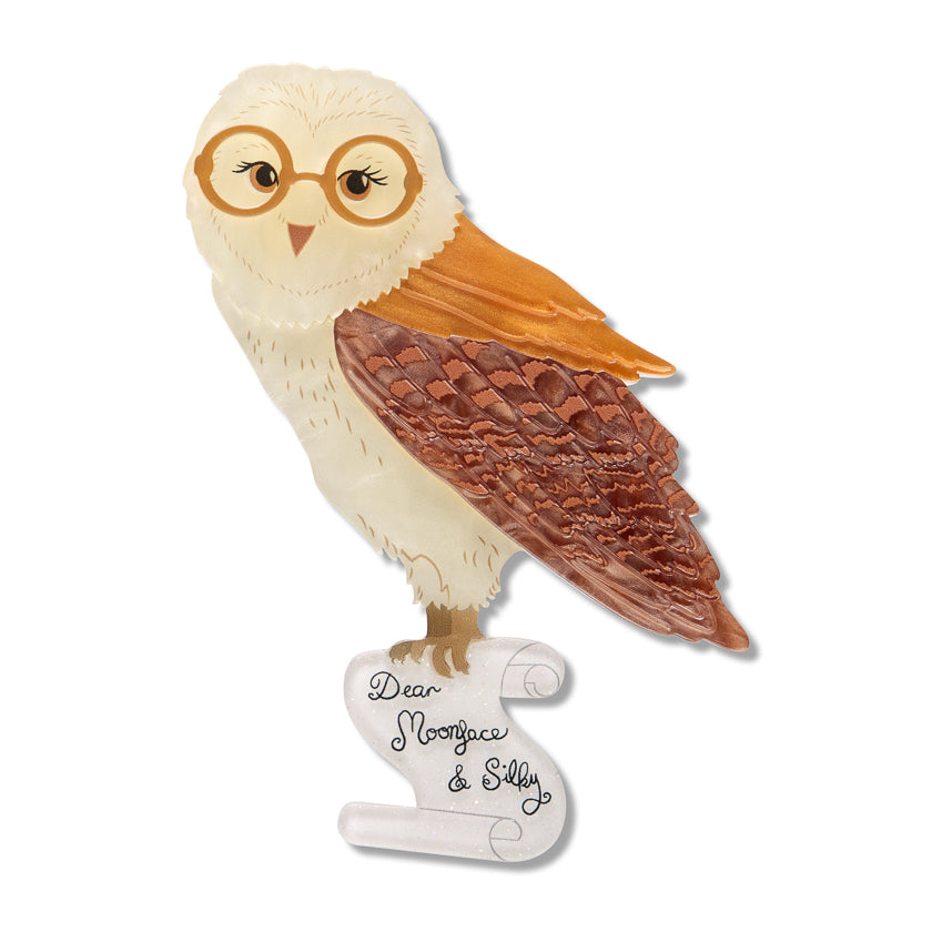 Erstwilder - Brooch Barny Owl
