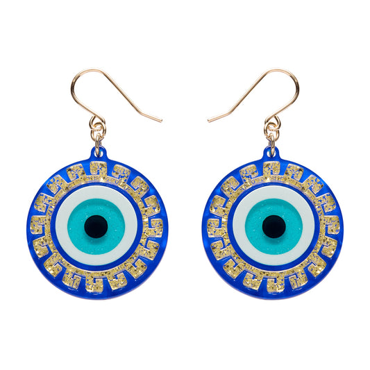 Erstwilder - Drop Earrings Evil Eye Amulet