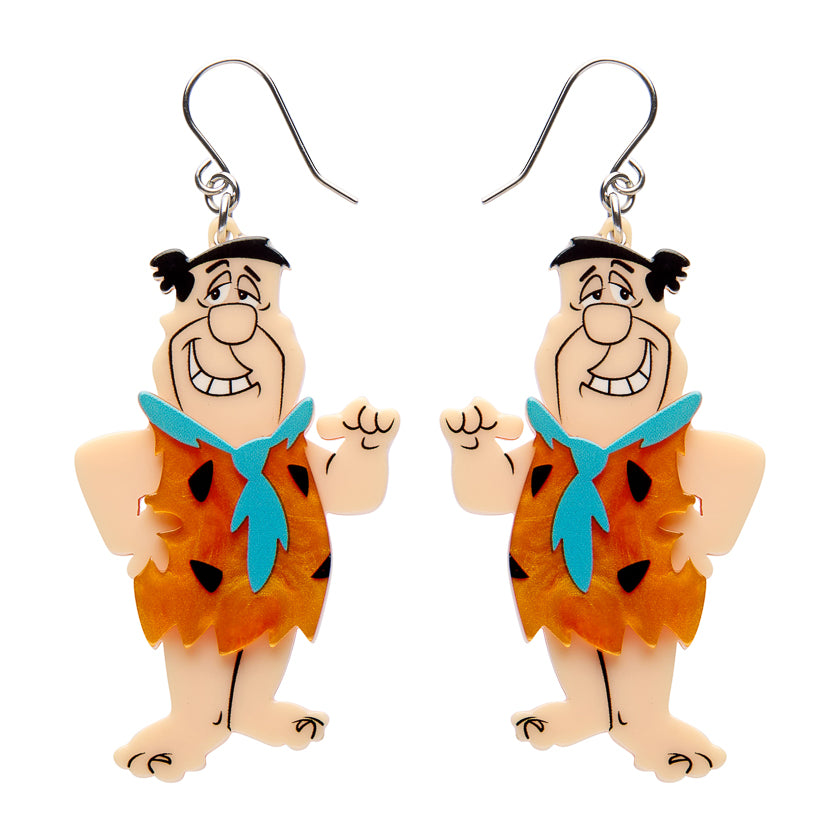 Erstwilder - Drop Earrings Fred Flintstone