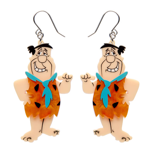 Erstwilder - Drop Earrings Fred Flintstone