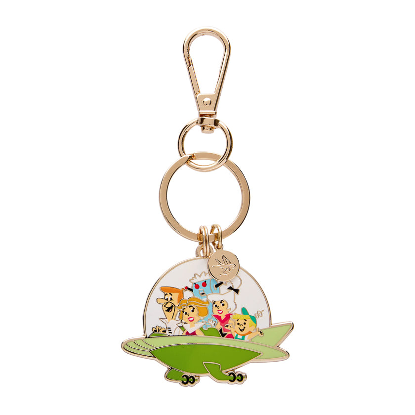 Erstwilder - Enamel Key Ring Jetsons Aerocar