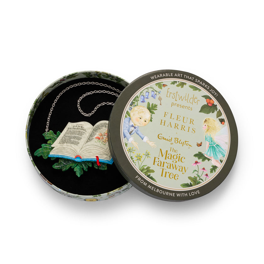 Erstwilder - The Magic Faraway Tree Book Necklace