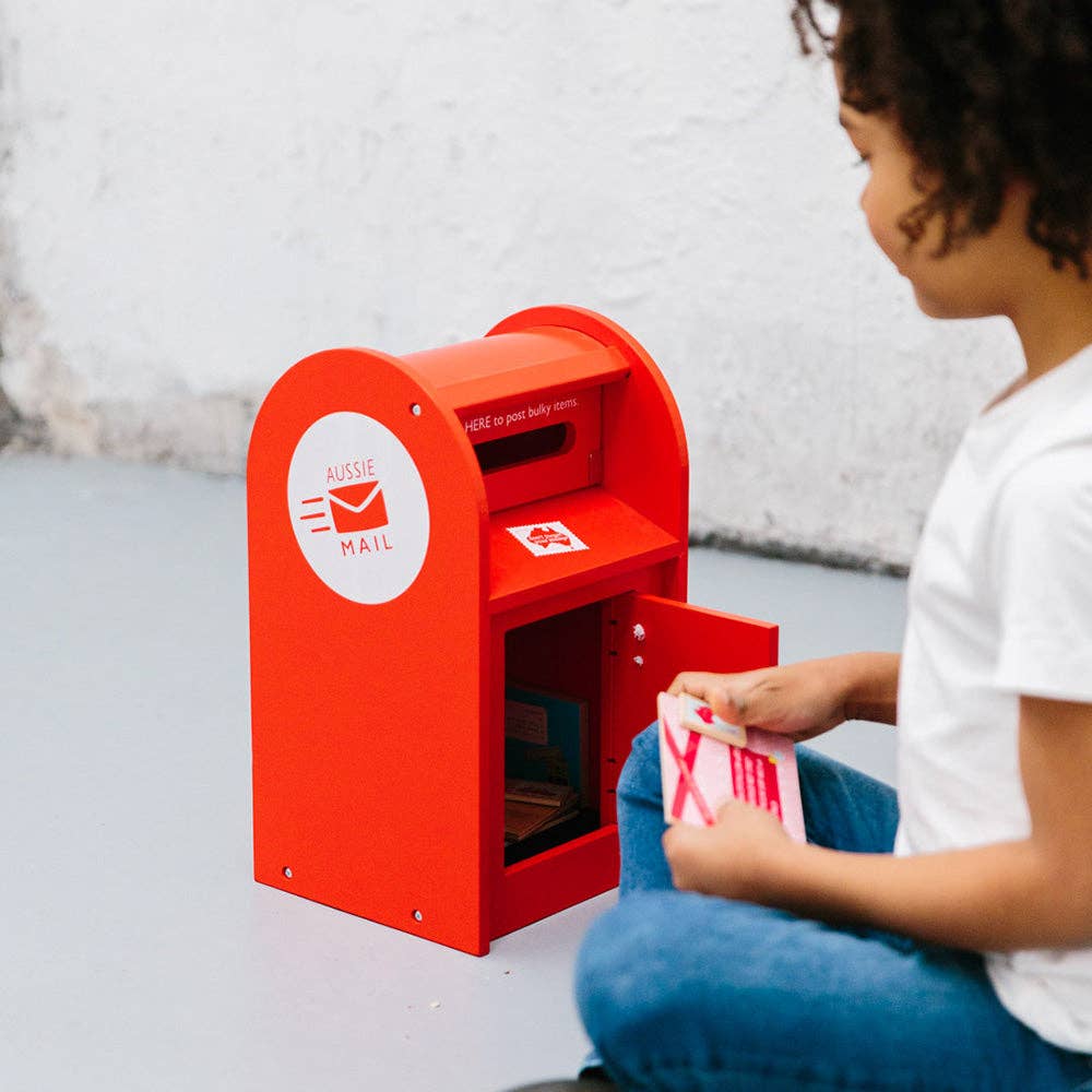 Wooden Toy - Australian Post Box