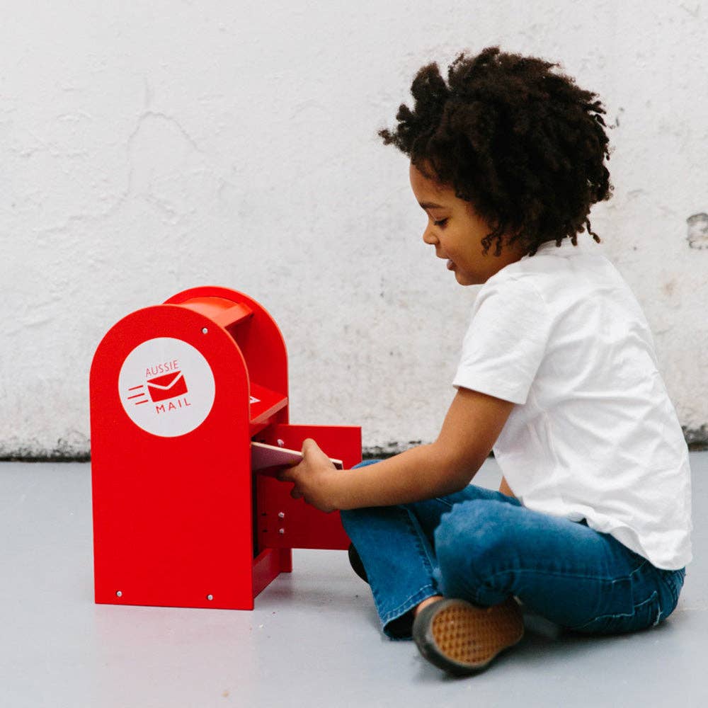 Wooden Toy - Australian Post Box