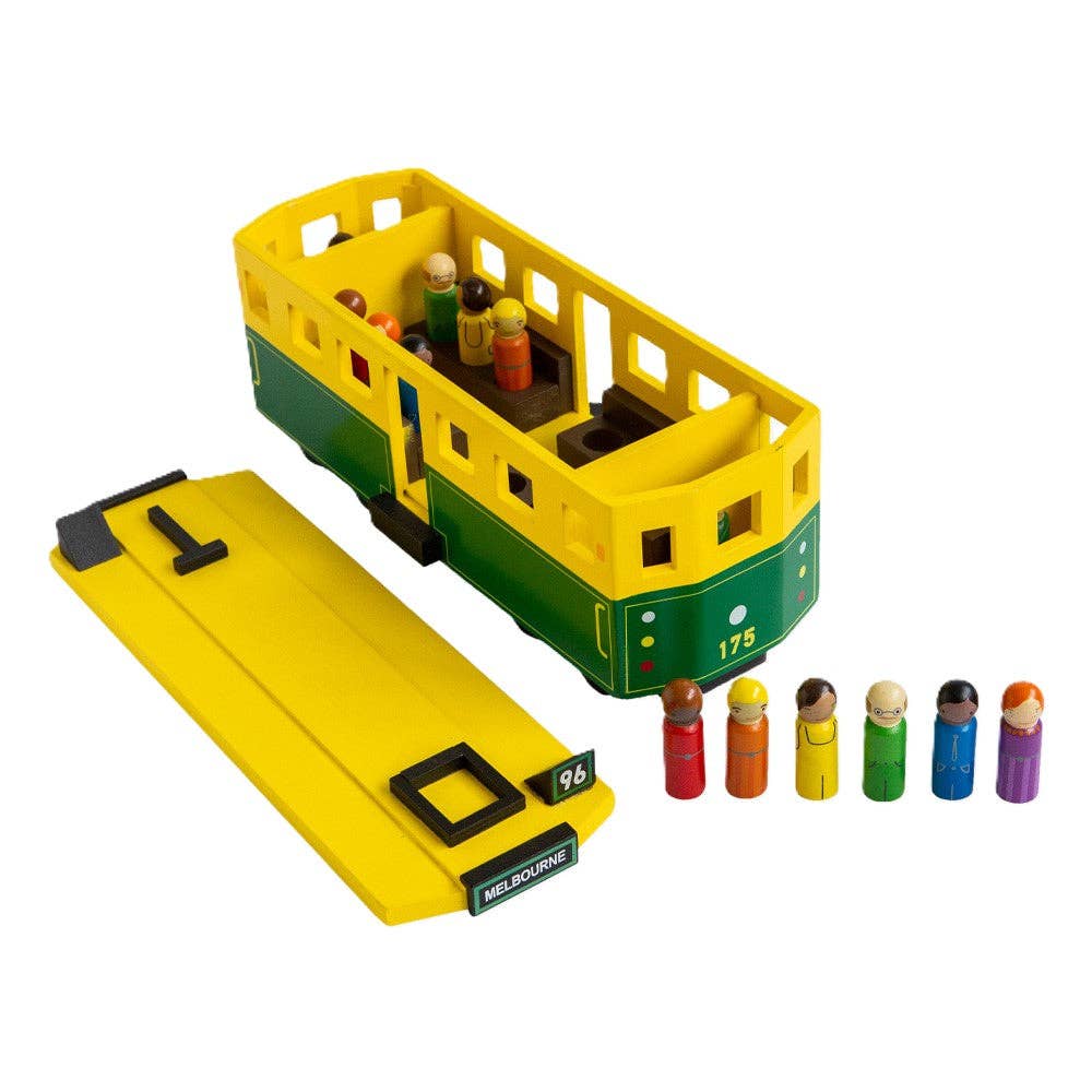 Wooden Toy - Melbourne Tram