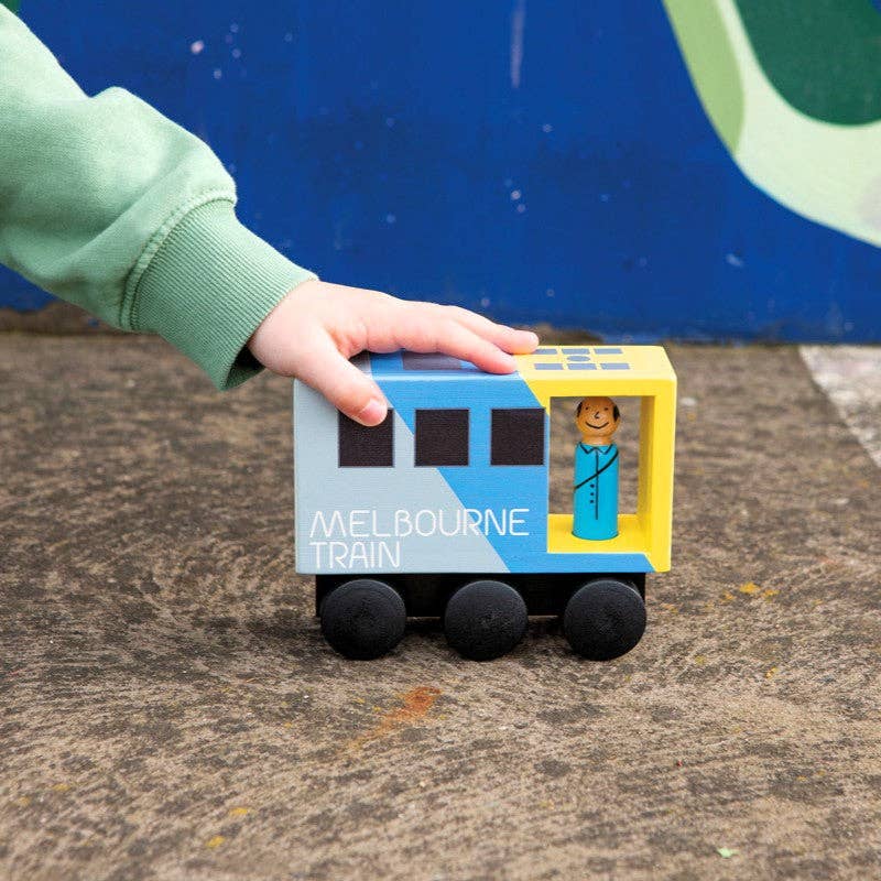 Wooden Toy - Melbourne Train Midi