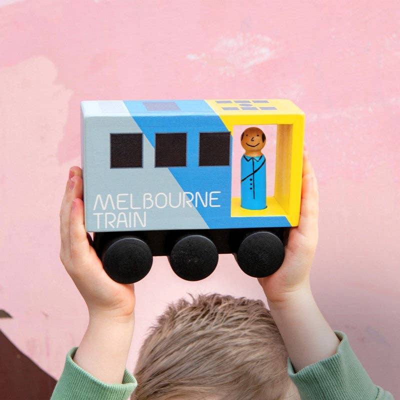 Wooden Toy - Melbourne Train Midi